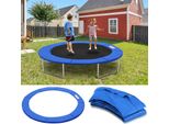 Clanmacy Copertura Per Bordo Trampolino, Protezione Per Bordo, Accessori Per Trampolino, Copertura Per Molle Per Trampolino 305 Cm Blu