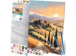 Pittura Con Numeri 40X50 Cm Massido Paesaggio