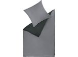 SchÖNer Wohnen Biancheria Da Letto Play-B Colore Antracite Dimensioni 155X220+80X80