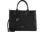 Picard Pelle Borsa A Tracolla Borsa Shopper Broadway Shopper Black Nero