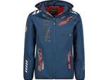 Geographical Norway Softshell Marine Uomo Wy2001H/Gn/Navy / Red Taglia S