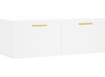 Vidaxl Armadio A Muro Bianco 100X36,5X35 Cm Materiale Legno