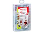 Fischer 544399 Fischer Profi-Box - Duopower 2K 544399 DüBel- Und Schrauben-Sortiment, 70 St.