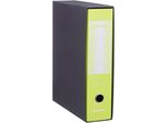 Brefiocart Brefio Fluo Raccoglitore Ad Anelli A4 Nero, Giallo