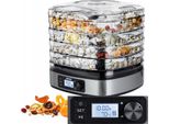 Essiccatore Per Funghi, Verdure, Frutta, Forte, 5 Setacci Mpm MSG-12