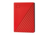 Western Digital My Passport WDBR9S0060BRD-WESN Disco Rigido Esterno 6 Tb 2.5" Micro-Usb B 3.2 Gen 1 Rosso"