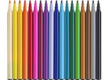 Faber-Castell 554221 Marcatore Multicolore 24 Pz
