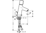 Hansgrohe Talis Select S 80 Einhandmischer Waschtisch Mit Ablaufgarnitur