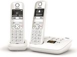 Telefono Cordless Duo Dect Bianco Con Segreteria Telefonica Gigaset As690Aduow