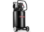 Vevor Compressore Ad Aria Compressa 50 L, Compressore D'aria 2 Hp, 113 L/Min A 6,2 Bar, Pressione Massima 8 Bar, Serbatoio Senza Olio, Ideale Per Riparazioni Auto, Gonfiaggio Pneumatici, Lavori Di Verniciatura, Lavori In Legno E Inchiodatura