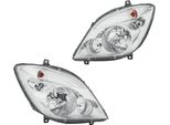 Set Fari Principali 12 V W5W H7/H7 PY21W Alogeni Ff Hella Per Mb Sprinter E Altri Modelli