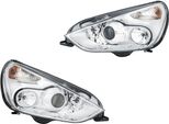 Set Fari Principali 12 V PY21W D1S/H1 Alogeni Bi-Xeno Hella Per Ford E Altri Modelli