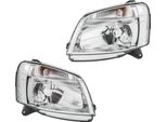 Set Fari Principali 12 V PY21W W5W H4 Alogeni Hella Per, Tra Gli Altri, Peugeot Partner