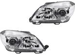 Set Fari Principali 12 V W5W H7/H7 PY21W Alogeni De Ff Hella Per Skoda E Altri Modelli