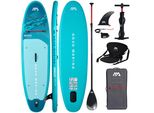 Tavola Sup Aqua Marina Breeze 9'10" 2026 Silver Tree | Con Sedile Da Kayak | Sup Gonfiabile Per Principianti"