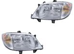 Set Fari Principali Sinistro Destro 12 V H7/H1 Alogeni Hella Per Mb Sprinter E Altri Modelli