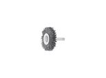 Lessmann Schaft-RundbüRste Stahldraht, Vermessingt 0,25 Mm, BüRsten-⌀Xbesatzbreite: 50X10 Mm (415752)