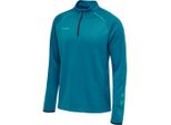 Hummel Hmlauthentic Pro Half Zip Sweat - Celestial - 2XL
