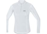 Gore® Wear Windstopper Baselayer Thermo Turtleneck Grigio Chiaro / Bianco S