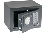 Hmf 46126-11 Cassaforte Per Mobili Cassaforte Con Serratura Elettronica Cassaforte Piccola Con Serratura A Combinazione, 23 X 17 X 17 Cm, Antracite