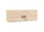 Vidaxl Armadio A Muro 80X30X30 Cm In Legno Di Pino Massiccio