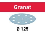 Festool Abrasivo Granato D125 P180 GR/10