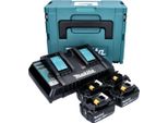 Makita Powerpack Lxt - Caricabatterie + Batteria 4 X - Li-Ion - 5 Ah - 90 Wh - 2 X Carica Batteria
