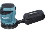 Makita DBO180RTJ Levigatrice Orbitale A Batteria 125Mm 18V + 2X Batterie 5.0Ah + Caricatore + Valigetta Makpac
