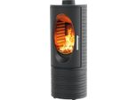 Stufa A Legna In Ghisa Nera Da 7Kw Godin 420012