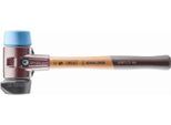 Mazza Simplex A Faccia Morbida Con Alloggiamento In Te E Manico In Legno, Ø 80, Composizione In Gomma Con Base/Tpe-Soft