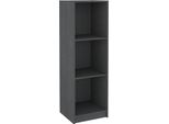 Syfax™ Libreria/Divisorio Grigio 36X33X110 Cm Legno Massello Di Pino