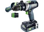 Trapano Avvitatore A Batteria Festool Quadrive Tdc 18/4 5,0/4,0 I-Plus