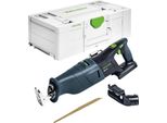 Festool Rsc 18 Eb-Basic Seghetto A Batteria 18 V Brushless ( 576947 ) + Systainer - Senza Batteria, Senza Caricabatterie
