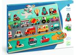 Puzzle In Legno Vroom-Vroom, Djeco