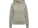 Hummel Hmlpulse W Felpa Con Cappuccio - Seagrass, GrößE:M