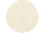 Vidaxl Tappeto Shaggy A Pelo Alto Navarra Crema 240X240 Cm Poliestere