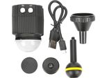 Impermeabile Fotografia Subacquea Luce Di Riempimento 60M Fotocamera Subacquea Led Video 7500K