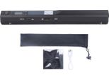 Scanner Portatile Per Documenti A4, Foto, Immagini E Ricevute Da 8,27 Pollici Hd 900DPI A Colori, Portatile Con Bacchetta Per L'ufficio, Nero Nero
