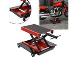 Yuenfong Sollevatore Per Moto Sollevatore Per Moto Fino A 500 Kg Sollevatore Di Aiuto Alla Manovra Sollevatore Per Moto Sollevatore Di Montaggio Per Moto Cavalletto Atv E Quad Cavalletto Per Moto Riparazione (Tipo D)