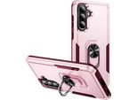 Avizar, Custodia Antiurto Per Samsung Galaxy A56 Con Supporto Ad Anello, Rosa