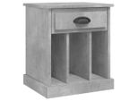 Syfax™ Comodino Grigio Cemento 43X36X50 Cm