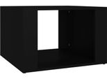 Syfax™ Comodino Nero 57X55X36 Cm In Legno Multistrato