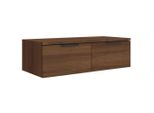 Syfax™ Armadietto A Muro Rovere Marrone 68X30X20 Cm Legno Multistrato