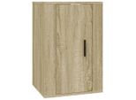 Syfax™ Mobile Porta Tv A Parete Rovere Sonoma 40X34,5X60 Cm