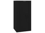 Syfax™ Mobile Porta Tv A Parete Nero 40X34,5X80 Cm