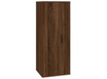 Syfax™ Mobile Porta Tv A Parete Rovere Marrone 40X34,5X100 Cm