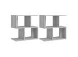 Syfax™ Comodini Grigio Sonoma 2Pz 50X30X51,5 Cm In Legno Multistrato