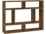 Syfax™ Mensola A Muro Rovere Fumo 75X16X55 Cm In Legno Multistrato
