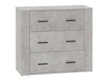 Syfax™ Credenza Grigio Cemento 80X33X70 Cm In Legno Multistrato