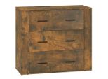 Syfax™ Credenza Rovere Fumo 80X33X70 Cm In Legno Multistrato